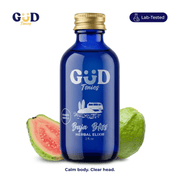 GUD Tonics Baja Bliss kava kratom extract drink - guava flavor bottle