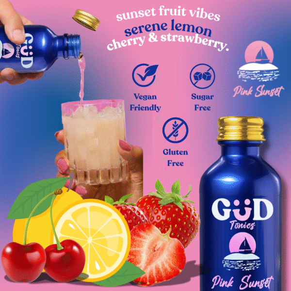 GÜD Tonics Pink Sunset - Image 6
