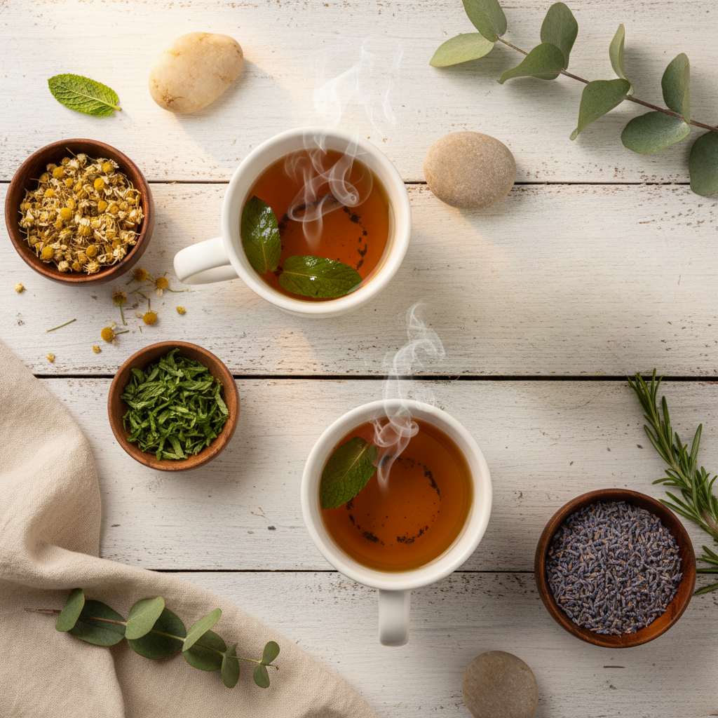 Natural beverages to reduce stress