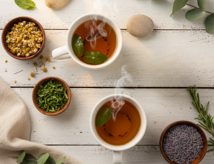 Natural beverages to reduce stress